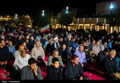 اقامه هفدهمین نماز استغاثه به امام زمان (عج) در زنجان