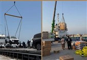 تأمین کالا در قشم شتاب گرفت؛ فعالیت هفت‌روزه اسکله بهمن