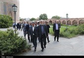 بازدید و افتتاح پروژه‌های فرهنگی و تاریخی مشگین‌شهر با حضور وزیر ارشاد