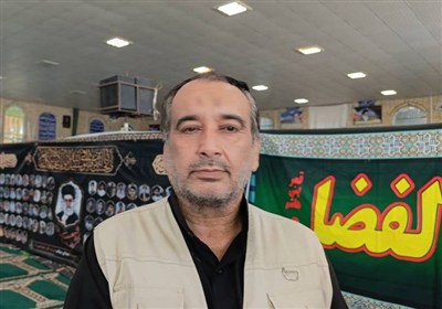 استقرار موکب مردم هرمزگان در مسیر زائران اربعین در شبانکاره دشتستان