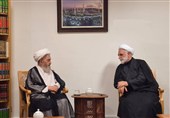 دیدار رئیس قوه قضاییه با آیت‌الله سبحانی
