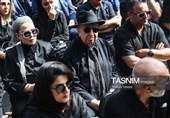 تشییع پیکر زنده‌یاد اکبر عبدی