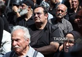 تشییع پیکر زنده‌یاد اکبر عبدی