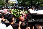 تشییع پیکر زنده‌یاد اکبر عبدی