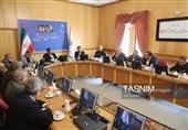 نشست استاندار اردبیل و رئیس مجمع خیرین مدرسه‌ساز کشور به روایت تصویر