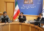 نشست استاندار اردبیل و رئیس مجمع خیرین مدرسه‌ساز کشور به روایت تصویر