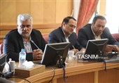 نشست استاندار اردبیل و رئیس مجمع خیرین مدرسه‌ساز کشور به روایت تصویر