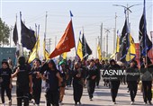 پیاده روی اربعین حسینی در رمیثه عراق