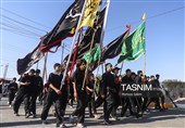 پیاده روی اربعین حسینی در رمیثه عراق