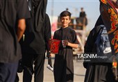پیاده روی اربعین حسینی در رمیثه عراق