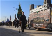 پیاده روی اربعین حسینی در رمیثه عراق