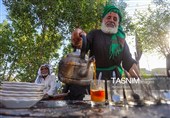 پیاده روی اربعین حسینی در رمیثه عراق