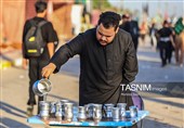 پیاده روی اربعین حسینی در رمیثه عراق