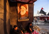 پیاده روی اربعین حسینی در رمیثه عراق