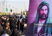 پیاده روی اربعین حسینی در رمیثه عراق