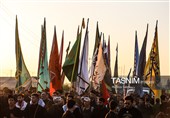 پیاده روی اربعین حسینی در رمیثه عراق