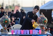 پیاده روی اربعین حسینی در رمیثه عراق
