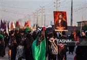 پیاده روی اربعین حسینی در رمیثه عراق