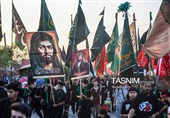 پیاده روی اربعین حسینی در رمیثه عراق