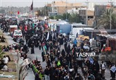پیاده روی اربعین حسینی در رمیثه عراق