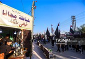 پیاده روی اربعین حسینی در رمیثه عراق