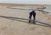 انهدام خط انتقال سوخت قاچاق در سواحل قشم