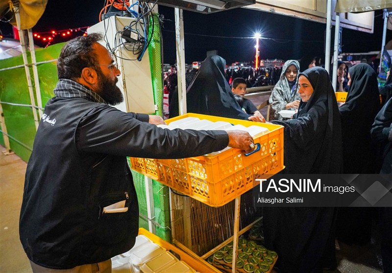 خدمات رسانی موکب محبان علی بن ابی طالب (ع) به زائران