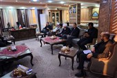 جلسه هماهنگی اربعین سرکنسول ایران در نجف اشرف و نماینده ولی فقیه