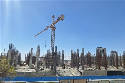 پیشرفت 44 درصدی نخستین بلوک پروژه «حیاط تهران»/ تحویل تا پایان امسال