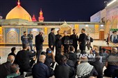 بزرگداشت رهبر شهید انقلاب اسلامی در حرم امیرالمومنین (ع)