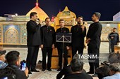 بزرگداشت رهبر شهید انقلاب اسلامی در حرم امیرالمومنین (ع)