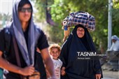پیاده روی اربعین حسینی در شهر شامیه عراق