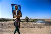 پیاده روی اربعین حسینی در شهر شامیه عراق