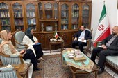 دیدار هماهنگکننده مقیم سازمان ملل متحد در تهران با غریبآبادی