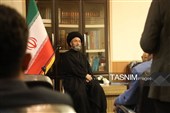 دیدار میهمانان برنامه‌های هفته اردبیل با نماینده ولی فقیه و امام جمعه اردبیل