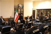 دیدار میهمانان برنامه‌های هفته اردبیل با نماینده ولی فقیه و امام جمعه اردبیل