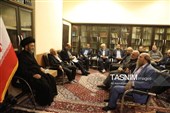دیدار میهمانان برنامه‌های هفته اردبیل با نماینده ولی فقیه و امام جمعه اردبیل