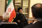 دیدار میهمانان برنامه‌های هفته اردبیل با نماینده ولی فقیه و امام جمعه اردبیل