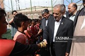 افتتاح مدرسه الزهرا(س) آبی‌بیگلو در شهرستان نمین با حضور وزیر آموزش و پرورش