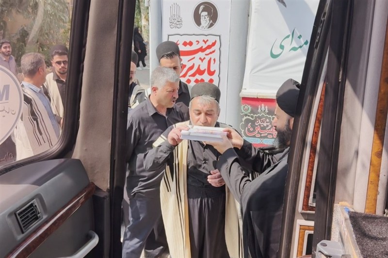 اعزام کاروان‌های اربعین حسینی از مسجدسلیمان