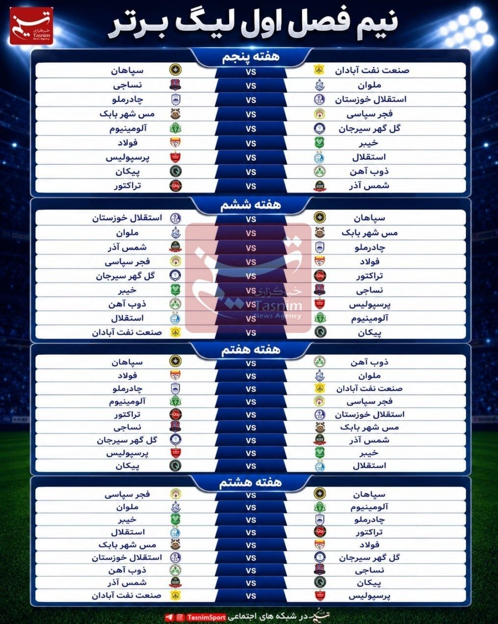 لیگ برتر فوتبال , فوتبال , 