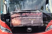 اعزام کاروان پدران شهدای دنا و لامرد به کربلا