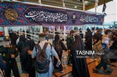 تردد زائران اربعین حسینی از مرز شلمچه