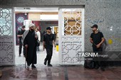 تردد زائران اربعین حسینی از مرز شلمچه