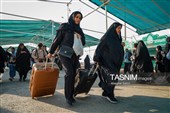 تردد زائران اربعین حسینی از مرز شلمچه