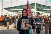 تردد زائران اربعین حسینی از مرز شلمچه