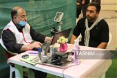 فعالیت تیم درمانی جمعیت هلال‌احمر استان بوشهر در کربلا