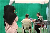 فعالیت تیم درمانی جمعیت هلال‌احمر استان بوشهر در کربلا