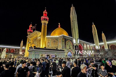 حال وهوای حرم مطهر حضرت علی (ع) در آستانه اربعین حسینی