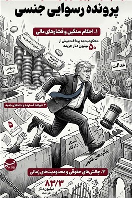 ترامپ در تکاپوی فرار از محکومیت سنگین پرونده رسوایی جنسی